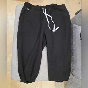 FIGS Tansen Jogger Scrub Pants Mens Size XL, Black